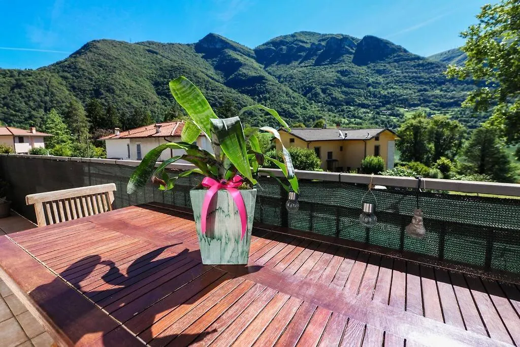 Apartment Ranzanico Trilocale Vista Lago 6 Posti Letto Fast Wi-Fi Checkin24H Dosso