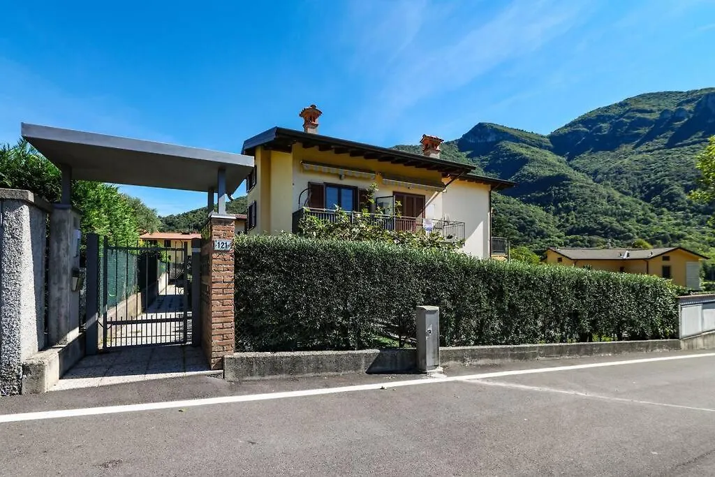 Apartamento Ranzanico Trilocale Vista Lago 6 Posti Letto Fast Wi-Fi Checkin24H Dosso  Itália